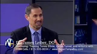 Stem Cells Treating Tennis Elbow with Regenexx Tampa Bay and Sarasota's James Leiber, DO