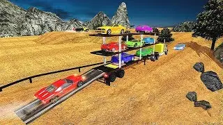 Offroad Car Transport Trailer Sim (by Crushiz) Android Gameplay [HD]