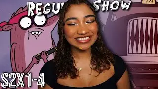ELLO GOV'NOR + CHARACTER GROWTH??? | Regular Show - S2x1-4 *Reaction/Commentary*