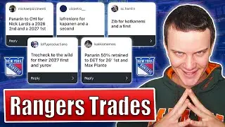 Reacting To YOUR Rangers Retool Hypothetical Trades