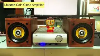 LM3886TF Gain Clone Amplifier Modifly To JVC Box