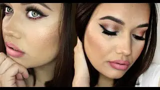 Tamanna Palette Soft Smokey Eye + Perfect Pink Lips | thatgirlshaexo