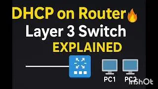 DHCP Configuration on Layer 3 Switch Explained | Step-by-Step Configuration (Cisco)