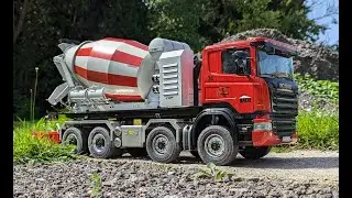 RC Baustelle mit Betonmischer