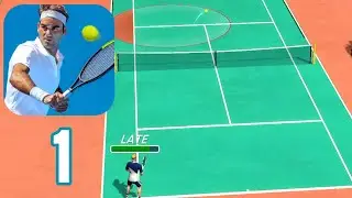 Tennis Legend 2025 - Gameplay Walkthrough Part 1 - Tutorial (Android, iOS)