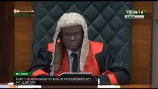 No praying in parliament - Speaker stops Katuba MP Mr Kamalata