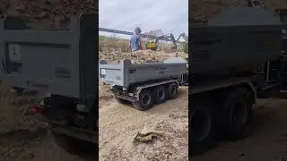 mL Tec mit Eigenbau Tridem Hakenliftanh&auml;nger#MLTec#RC Eigenbau