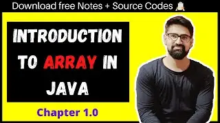 Array Chapter 1 – Introduction to Array in Java by Code Spark || Code Spark