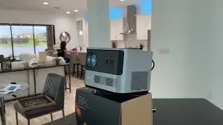 VIZONY Projector with 5G WiFi and Bluetooth
