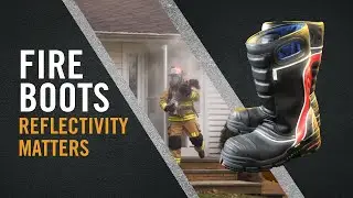 Fire Boots with Powerful Reflectivity