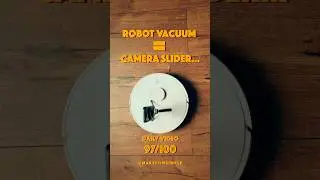 📱 DIY Camera Slider&hellip; Using a ROBOT Vacuum?!  #contentcreation #iphonefilmmaking #filmhack