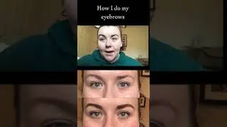 How I do my eyebrows TBSAH style