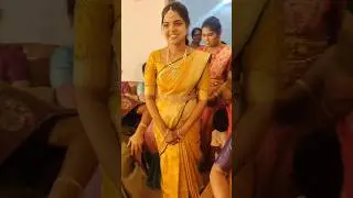 Gayu's Engagement Look - MUA @urbanstylebridalstudio #tamilweddings #bridalmakeover #bridalsarees