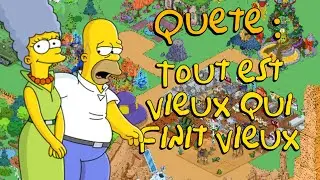 Vacances martiennes - Homer Retraité & Marge Nid-vide [The Simpsons : Tapped Out]