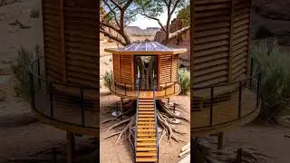 Nature Meets Luxury | Stunning Tree House River Home #shorts #viral