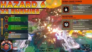 Hazard 6 x2 Enemies Elite Deep Dive | Scout 60N Resups | Deep Rock Galactic
