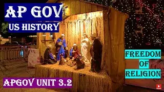 APGOV Unit 3.2 Freedom of Religion in the USA The First Amendment in USA AP GOV and Politics