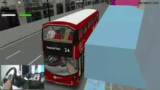 OMSI 2: Route 24 - Pimlico to Hampstead Heath, Map - Route 24 London