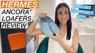 HONEST HERMES ANCORA LOAFERS REVIEW! HOW DO HERMES ANCORA LOAFERS FIT? ARE THEY WORTH THE COST?