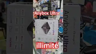 box Anybox Ultra googel tv illimit&eacute; 2026 0699994960 #anybox #Ultra