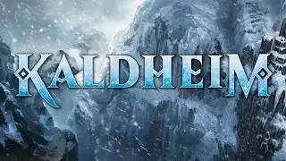 Opening a box of Kaldheim, the newest MTG set
