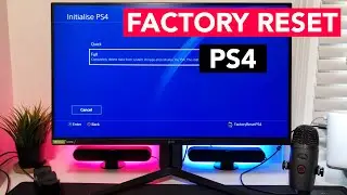 How to FACTORY RESET PS4 Pro or Slim to Resell or Reuse in 2022