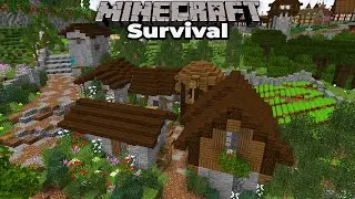 Minecraft 1.15 Survival : Building a Small Farming Village