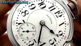Illinois Watch Co. Antique Pocket Watch (1919, 17j)