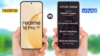 Realme 16 Pro 5G vs Vivo V60e 5G || Full Comparison 