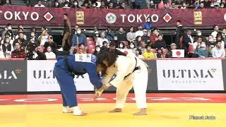 Uta ABE 🇯🇵 🆚️ Khorloodoi BISHRELT 🇦🇪четвертьфинал -52кг | Большой Шлем Токио 2023