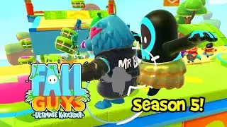 FALL GUYS SEASON 5 Gameplay! Funny Moments and Fails Episode 5-1! (Fall Guys: Ultimate Knockout PC)