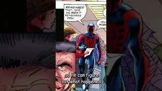 The First Encounter Between Spider-Man and Spider-Man 2099.... #marvel #spiderman #comics