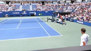 Daniil Medvedev Deep Return Position Practice