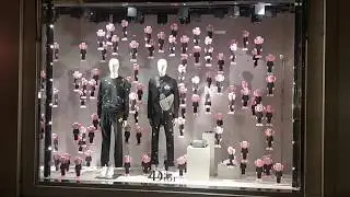 KAWS display at Dior Bond Street