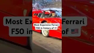 Why This $5 Million Ferrari F50 is a Bargain