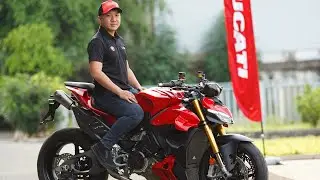 Sơn Ducati HCM | Nồi khô và tiếng pô đặc trưng của Ducati V4