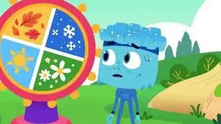 🌞❄️ Learn the Seasons! 🎶 Spring, Summer, Fall & Winter | Wonjo Kids Songs for Kids 🌟