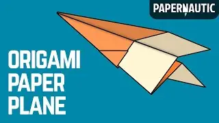 Easy (and Good) Origami Plane for Beginners (folding instructions)