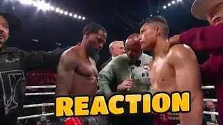 LAMONT ROACH VS PITULL CRUZ REACTION