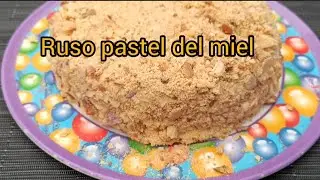 Ruso pastel de miel #Medovik #PastelRuso #PastelDeMiel   #ComidaRusa #DulcesDelMundo #RecetasF&aacute;ciles