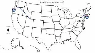 The interstate Highway Numbering System - Explained.