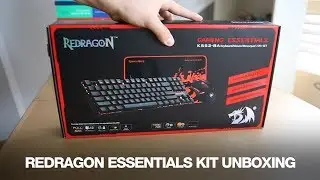 Redragon K552-BA Essentials Kit Unboxing (K552 KUMARA, M601, P001 ARCHELON)