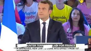 New counter terrorism law for France