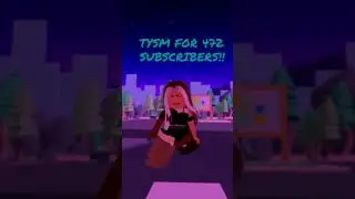 472 subscribers special&bull; #capcut #edit #roblox