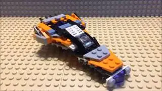 Lego Combo Build: MARVEL Polybags 30450 Royal Talon Fighter and 30525 The Guardians' Ship