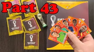Winner of the last World Cup and finalist of 2022! Panini Stickers FIFA World Cup 2022. Part 43