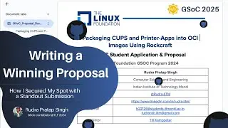 Craft a Winning GSoC 2025 Proposal: Tips for Success!
