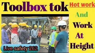 Toolbox tok training meeting Jindal Steel power plant Angul Odisha @LIVESAFETY262