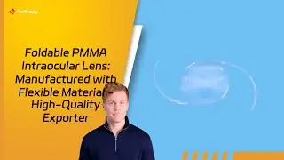 Foldable PMMA Intraocular Lens: Manufactured with Flexible Material - High-Quality Exporter
