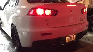 Evo X Cold start/Borla exhaust